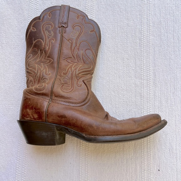 Ariat Shoes Ariat Western Cowgirl Boots Size 1 Brown Poshmark